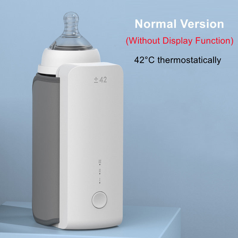 Portable Wireless Rechargeable Baby Bottle Warmer – USB Aufladung & Wärmeschutz für Milchflaschen 🍼✨